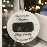 Baby’s First Christmas Bauble – Personalised Keepsake Ornament