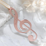 Luxury Personalised Musician Christmas Tree Decoration