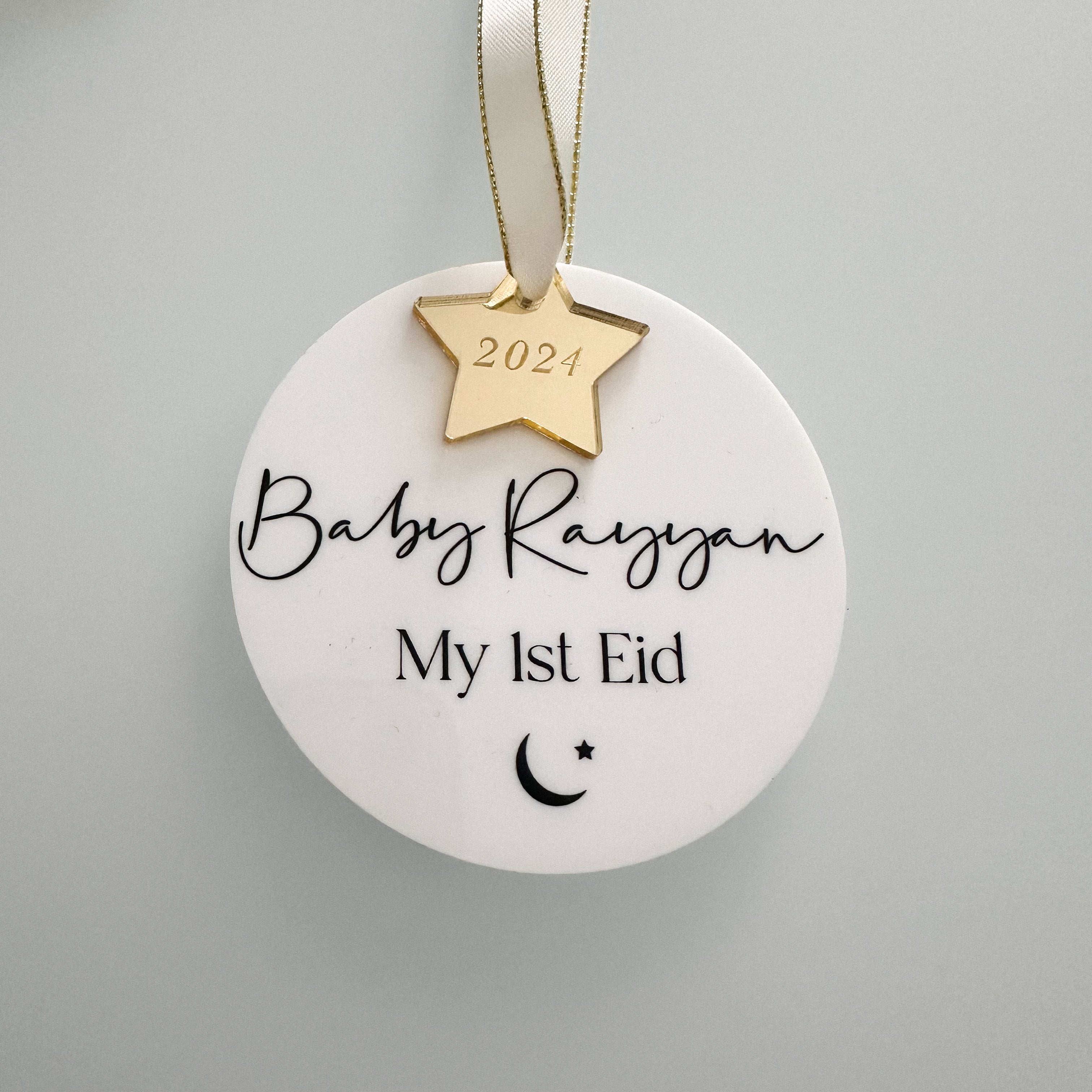 My 1st Eid Personalised Baby Keepsake