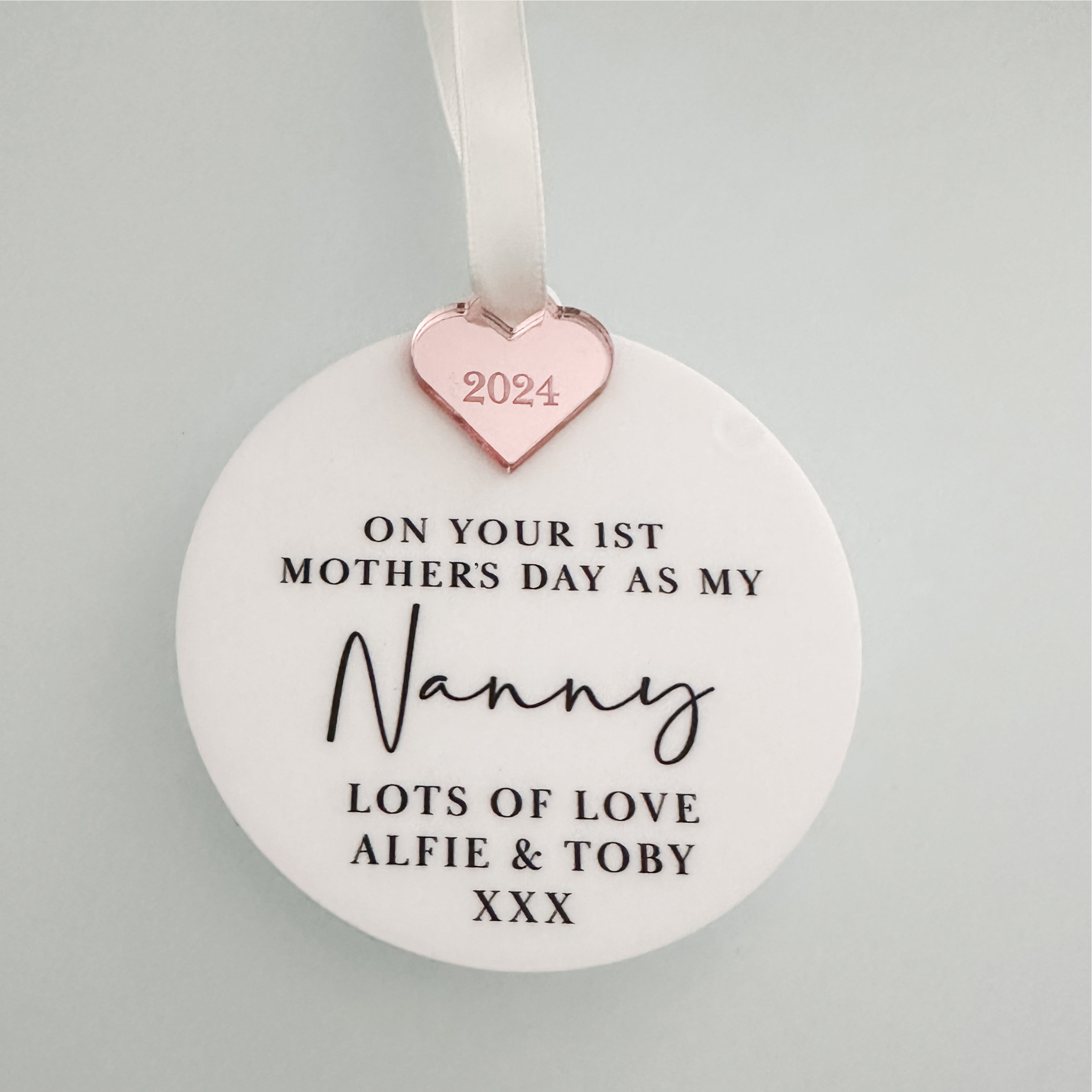 Nanny 1st Mother's Day Keepsake Present