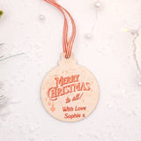 Personalised Classic Christmas Baubles