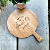 Personalised Pizza Engraved Board