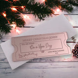 Christmas Experience Personalised Voucher