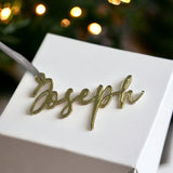 Luxury Name Christmas Gift Labels
