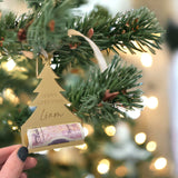 Christmas Tree  Hanging Money Holder 