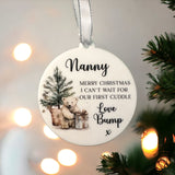 Nanny To Be Christmas Gift Love From Bump