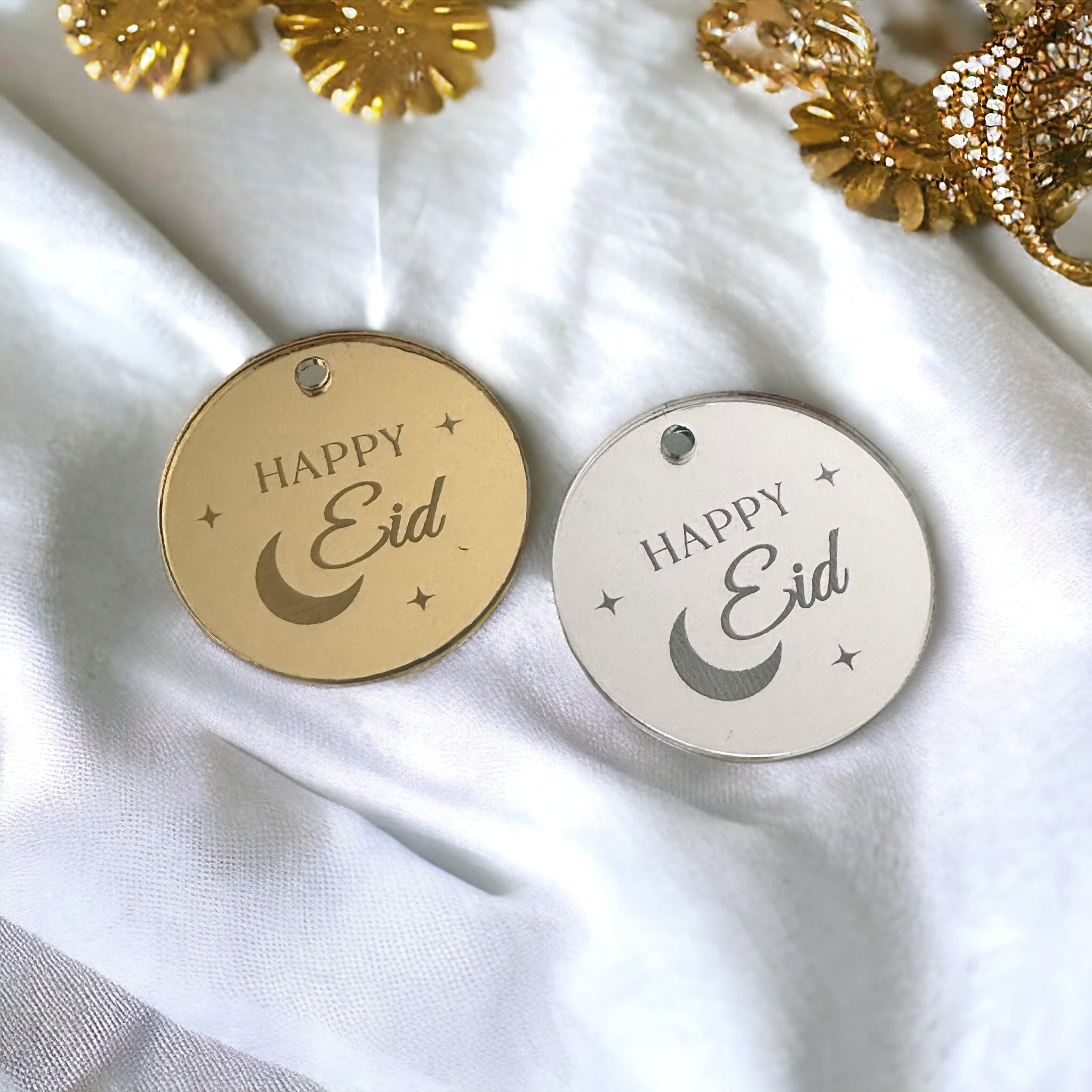 Eid Mubarak Cupcake Toppers
