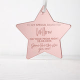 School Leavers Prom Star Gift | Engraved Personalised Keepsake