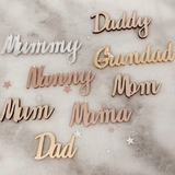 Family Members Cupcake Toppers