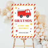 Boy's Birthday Party Personalised Welcome Sign