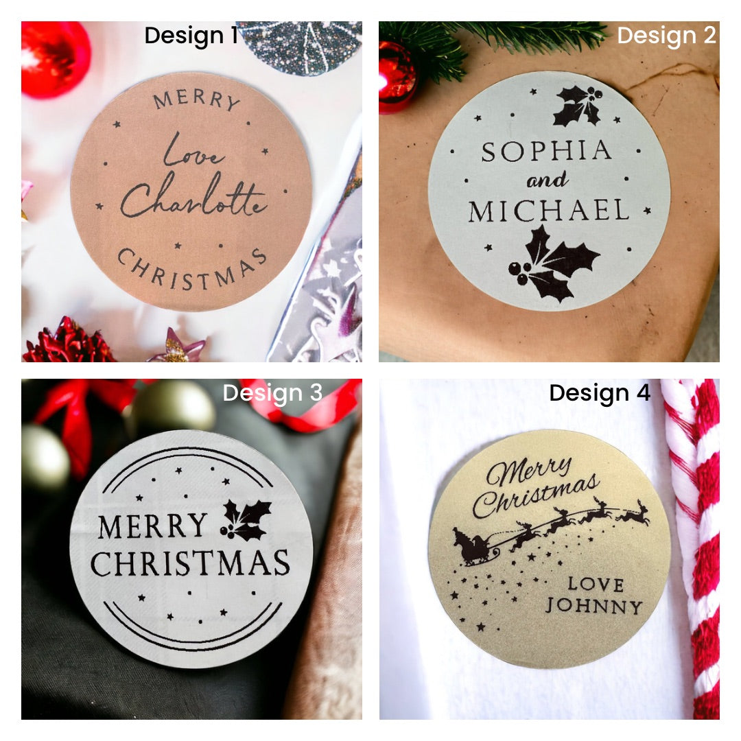 Customised Christmas Labels