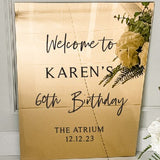 Personalised Large Birthday Party Sign