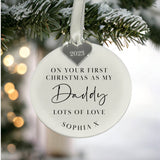 New Daddy Luxury Christmas Bauble