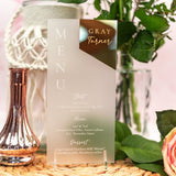 Luxury Christmas Party Menu & Place Name 