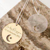 Baby's Personalised Hanging Decoration
