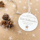Best Childminder Personalised Christmas Gift