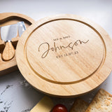 Engraved Cheese Board Gift
