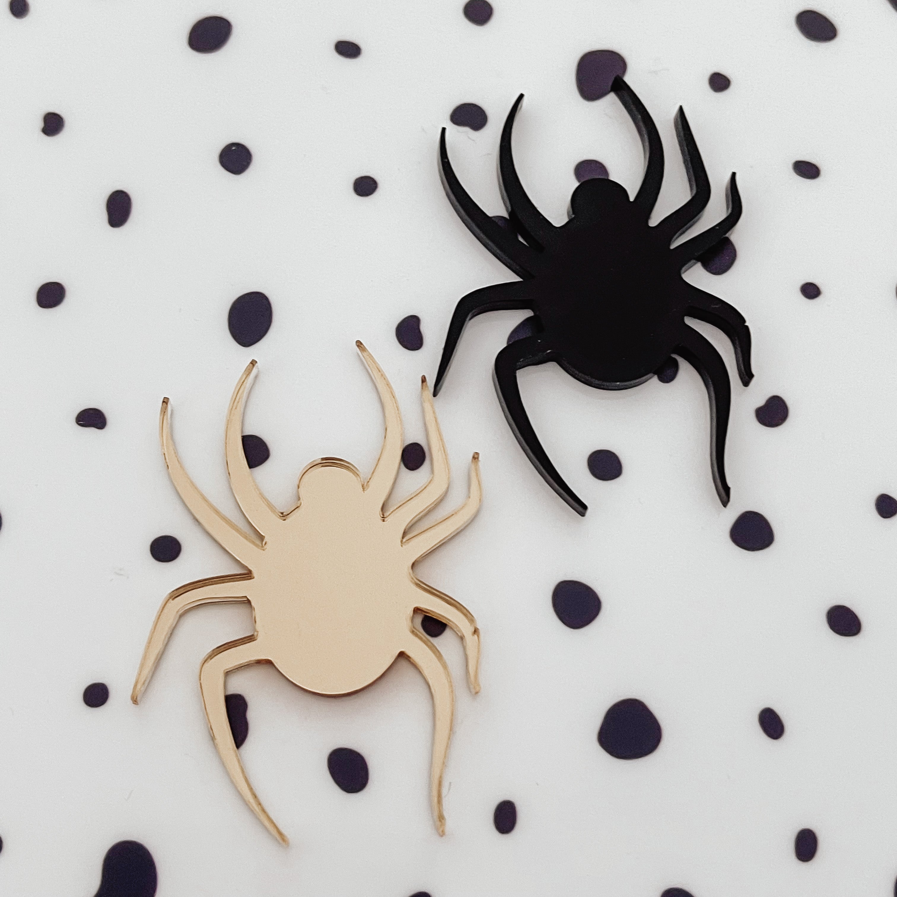 Spider Halloween Cupcake Toppers