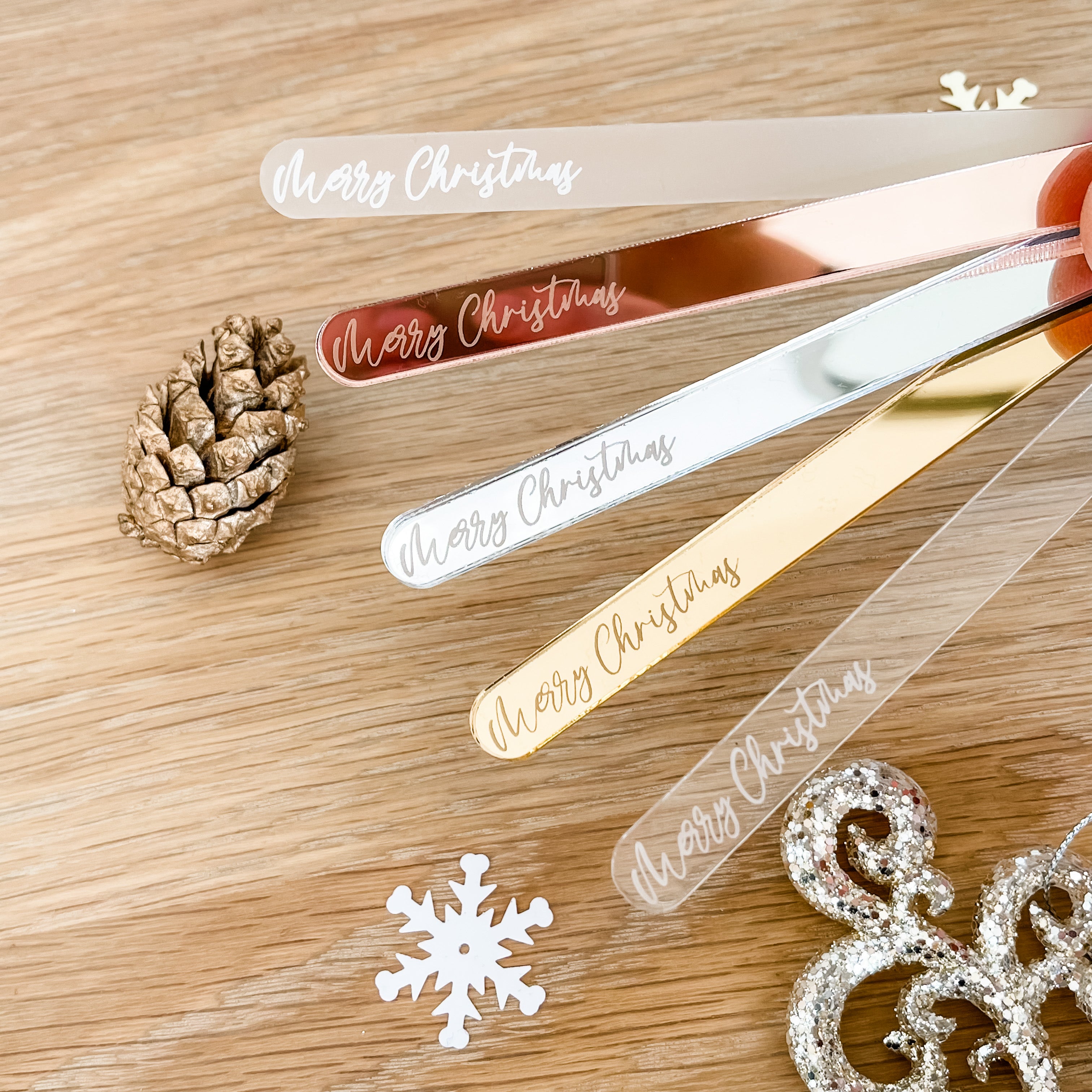 Merry Christmas Lolly Sticks