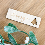 Festive Personalised Place Cards