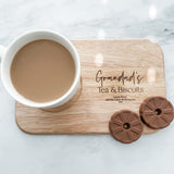 Grandad Personalised Tea & Biscuit Board