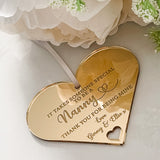 Nanny Engraved Heart Gift