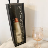 Personalised Valentine's Wine Bottle Box
