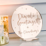Happy Diwali Personalised Mirror Decoration
