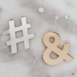 # & Mirror Cut Outs for Social Media