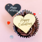 Happy Valentines Cake Charm