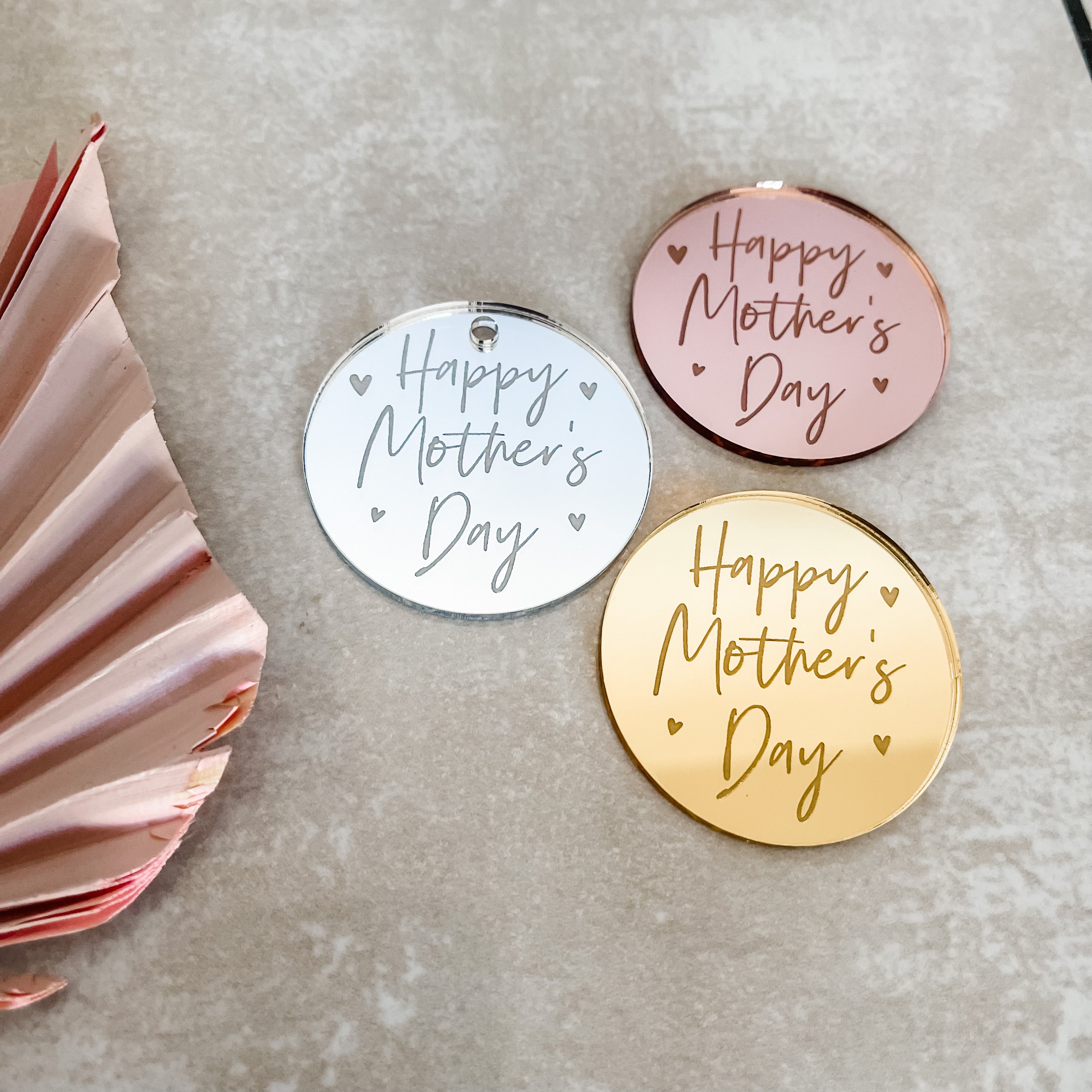 Happy Mother's Day Cupcake Toppers