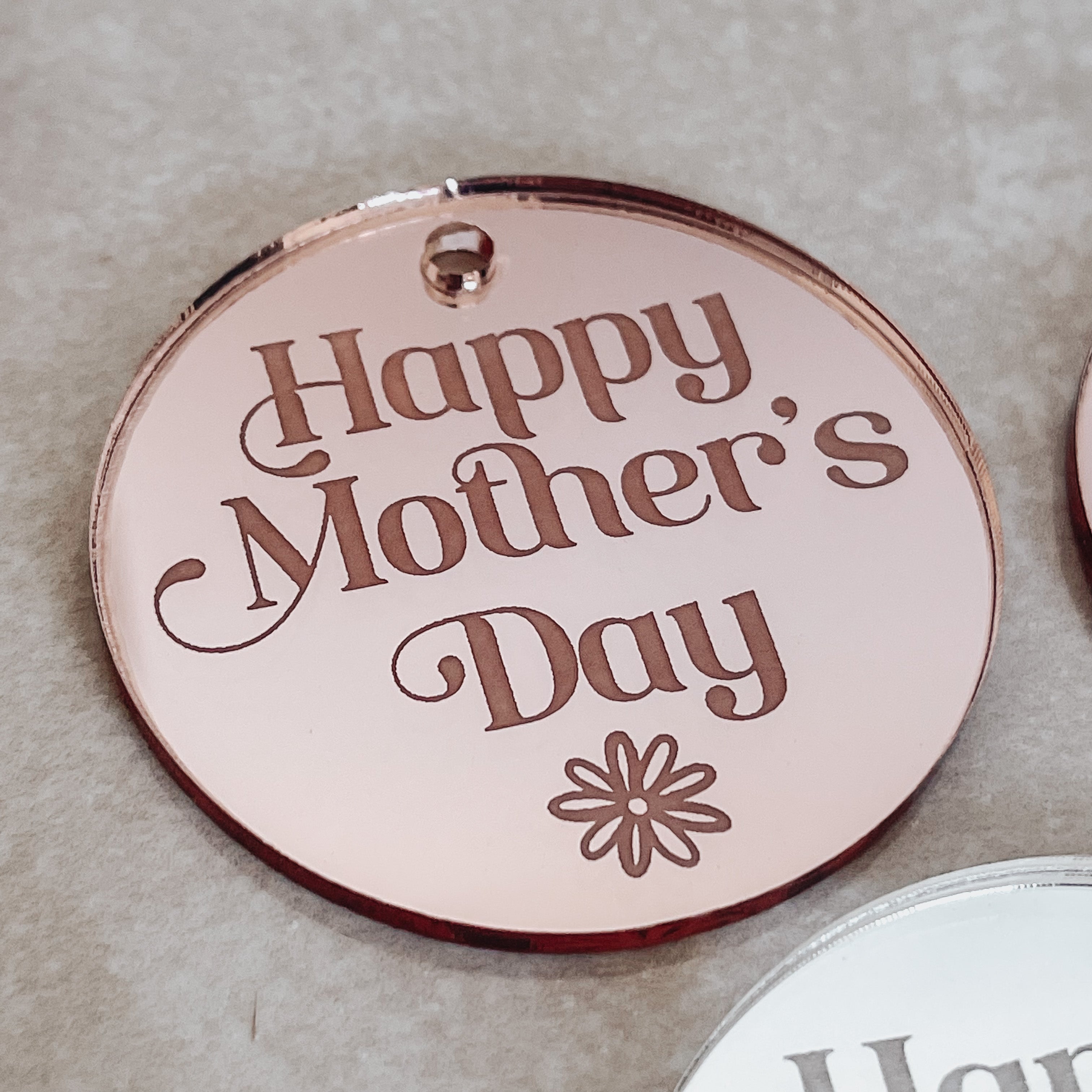 Engraved Mother's Day Gift Tags