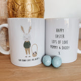 Personalised Boy's Easter Bunny Mug