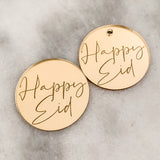 Happy Eid Engraved Gift Tags