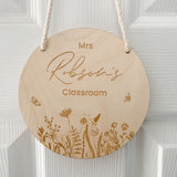 Bespoke Classroom Door Sign