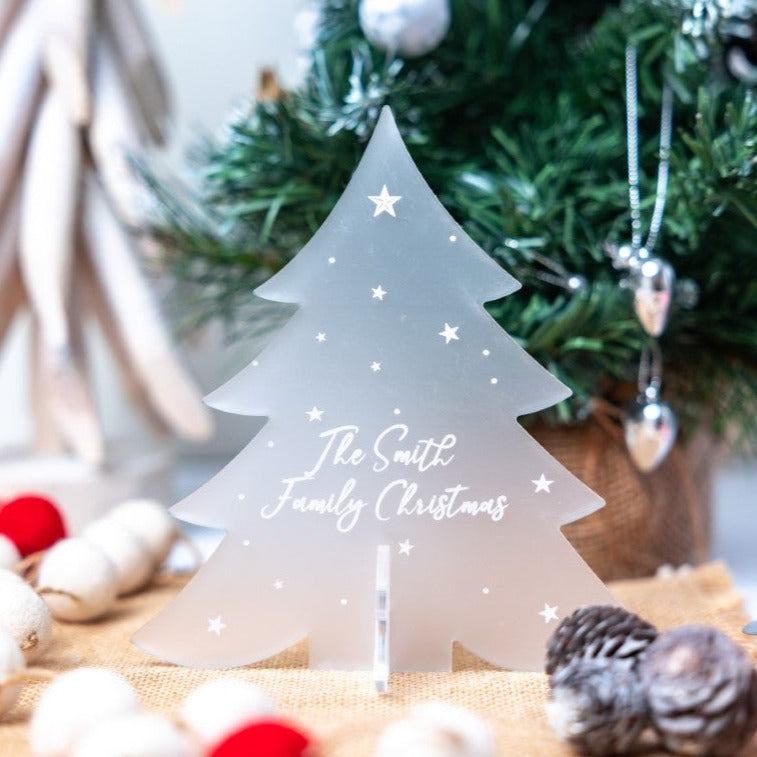 3D Personalised Christmas Tree Gift 