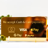 Business Payment Method Sign