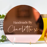 Handmade By...Engraved Business Signs