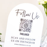 Luxury Social Media Sign
