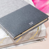Grey Notebook With Front Pocket