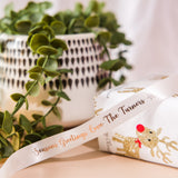 Printed Christmas Ribbon