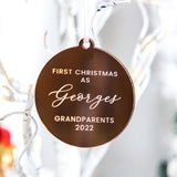 1st Christmas As Grandparents Christmas Gift