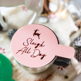 Christmas Coffee Stencil Gift