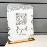Scan and Pay Business Sign for Paypal, Venmo or Cash App