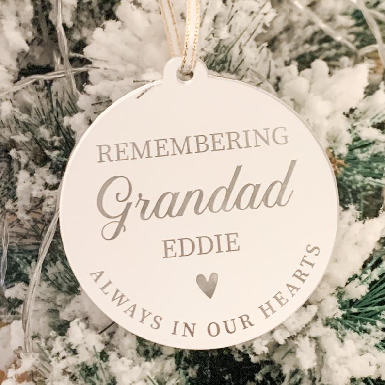 Always in Our Hearts Personalised Remembrance Keepsake