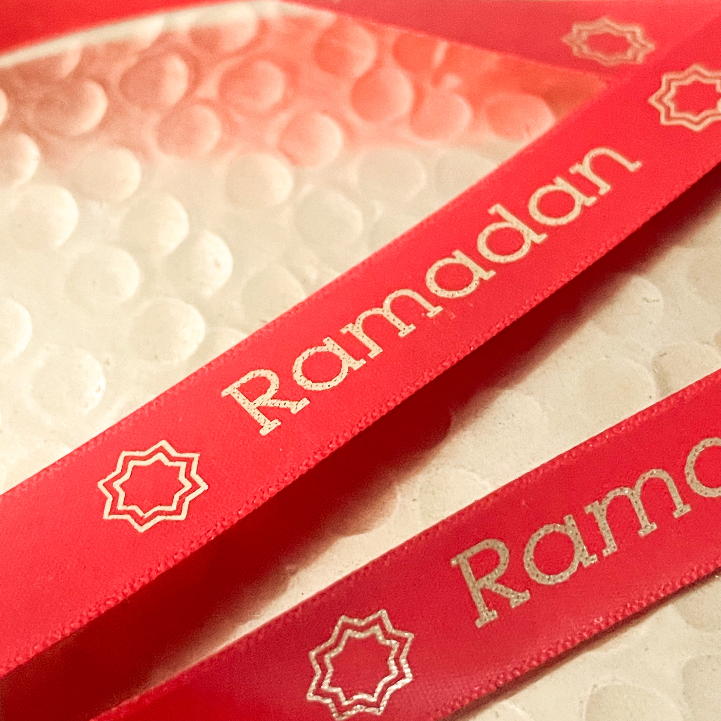 Ramadan Mubarak Gift Ribbon