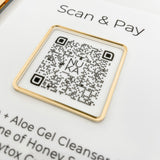 Scan and Pay Business Sign for Paypal, Venmo or Cash App